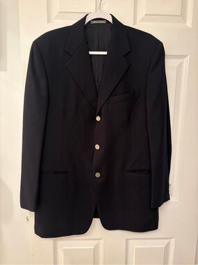 Salvatore Ferragamo Partially Lined Blazer